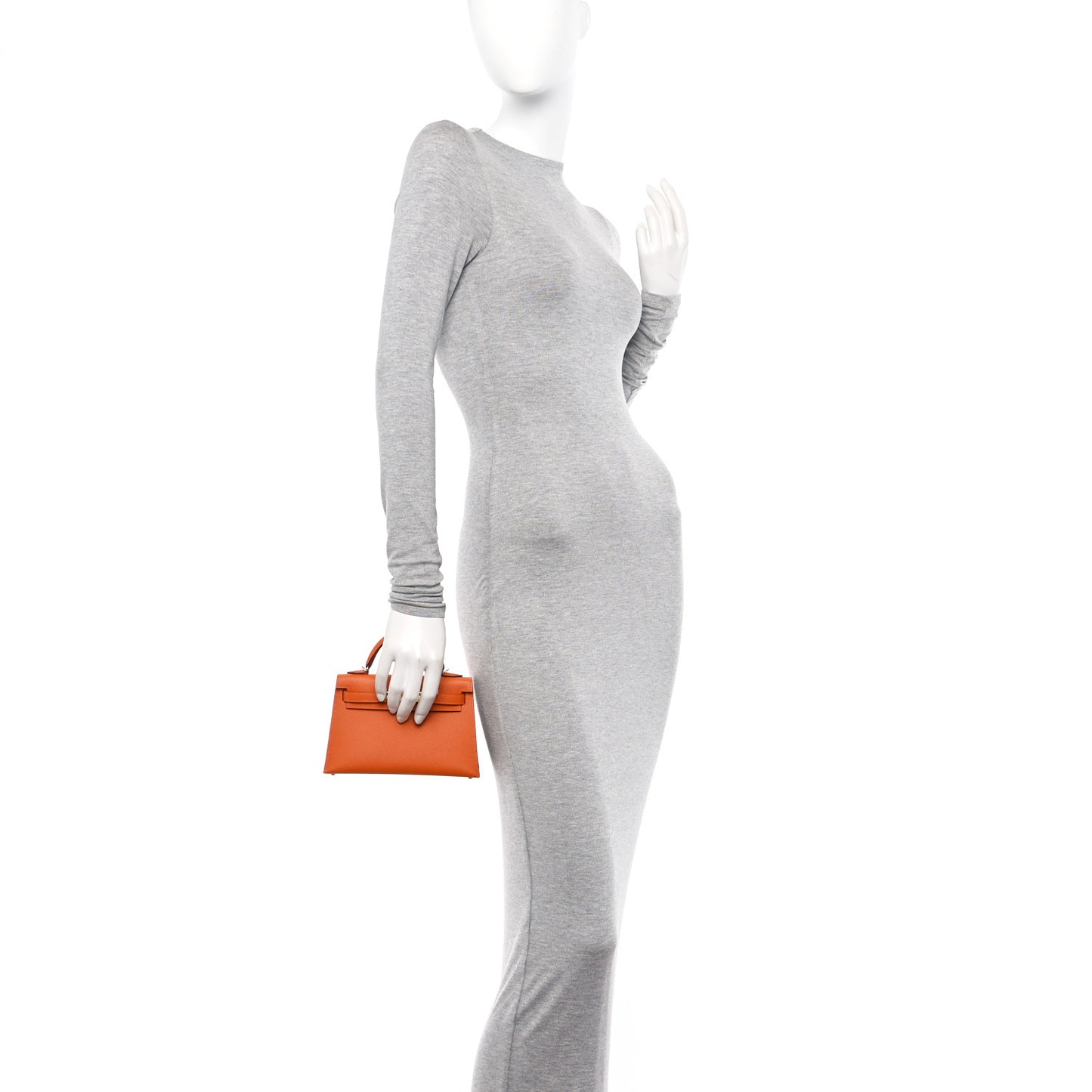 Epsom Horseshoe Mini Kelly Sellier 20 Orange Rouge Casaque