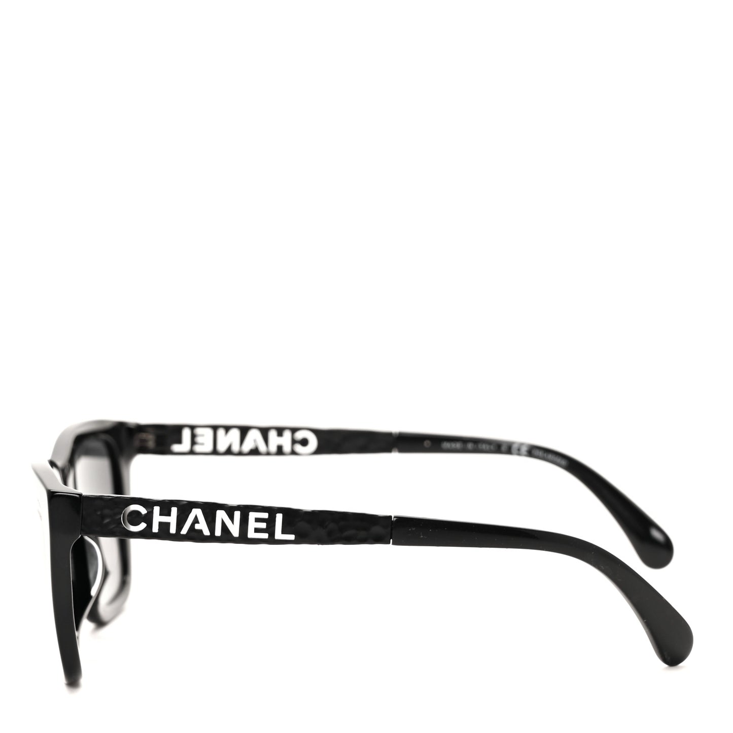 Acetate Metal Polarized Rectangle Sunglasses 5442 Black
