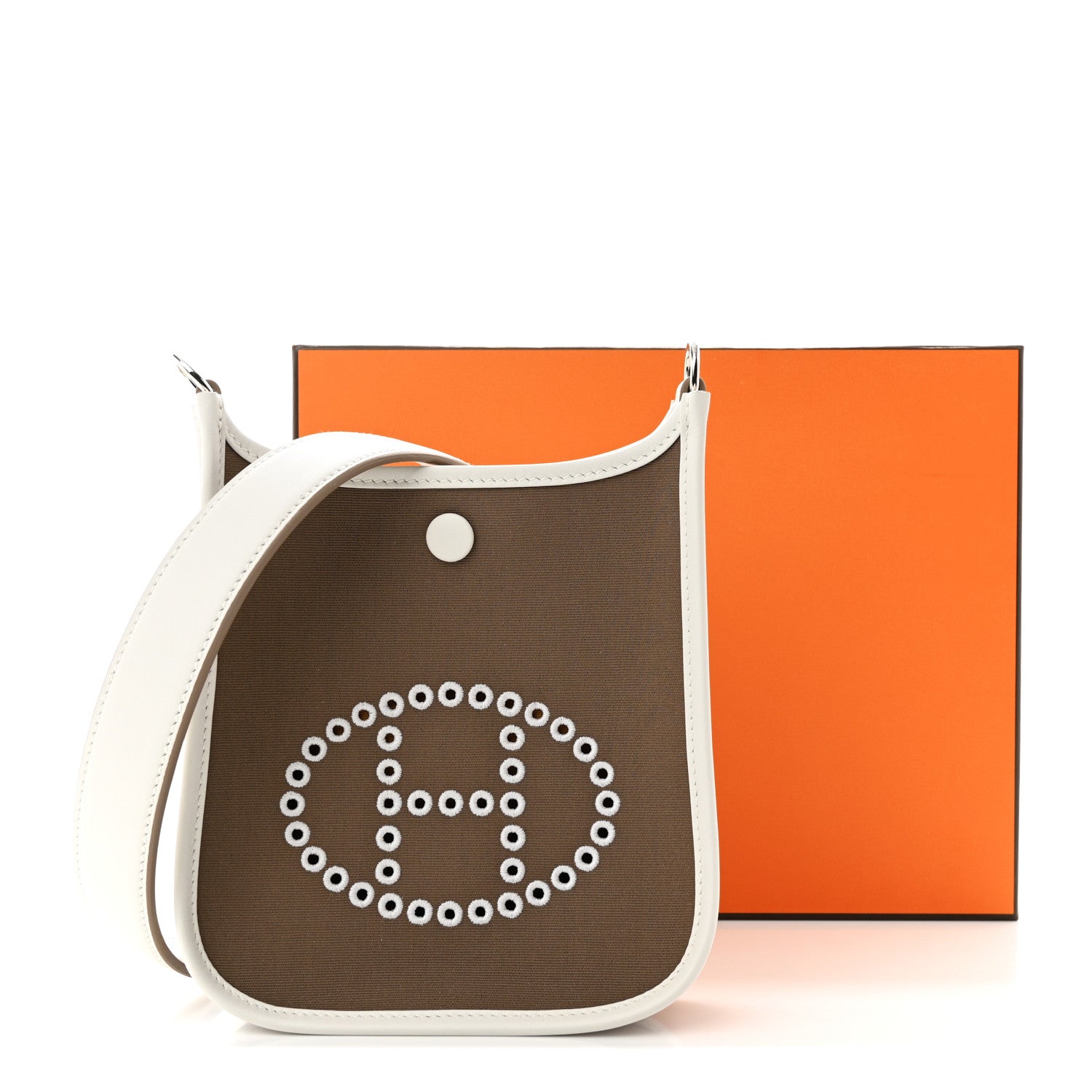 Hermes Toile Officier Swift Neo Evelyne TPM Etoupe 10 of 11