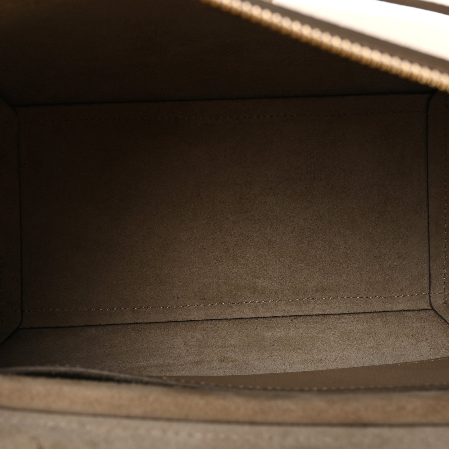 Grained Calfskin Micro Belt Bag Light Taupe