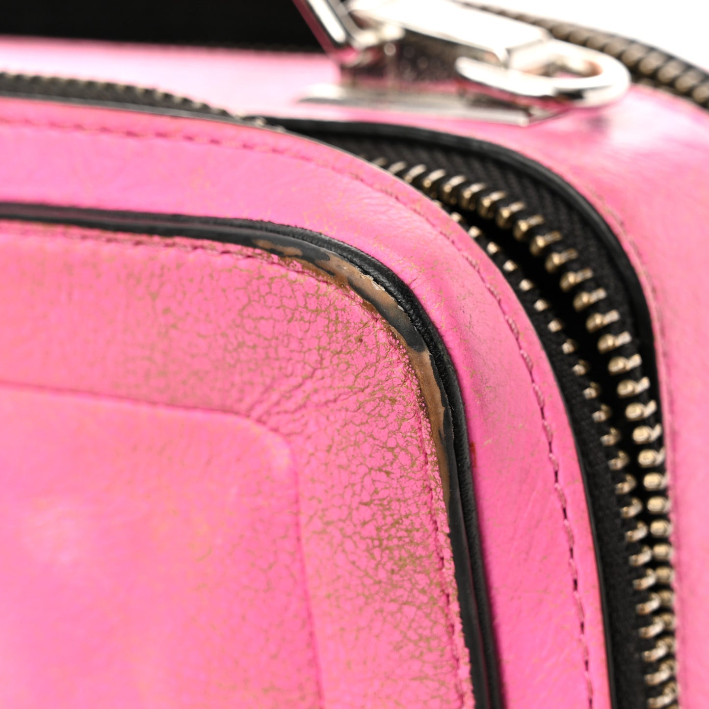 Calfskin Mini The Box Bag Pink