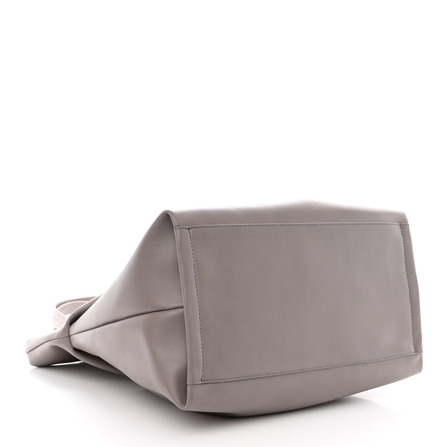 Calfskin Judy East West Tote Cashmere Grey