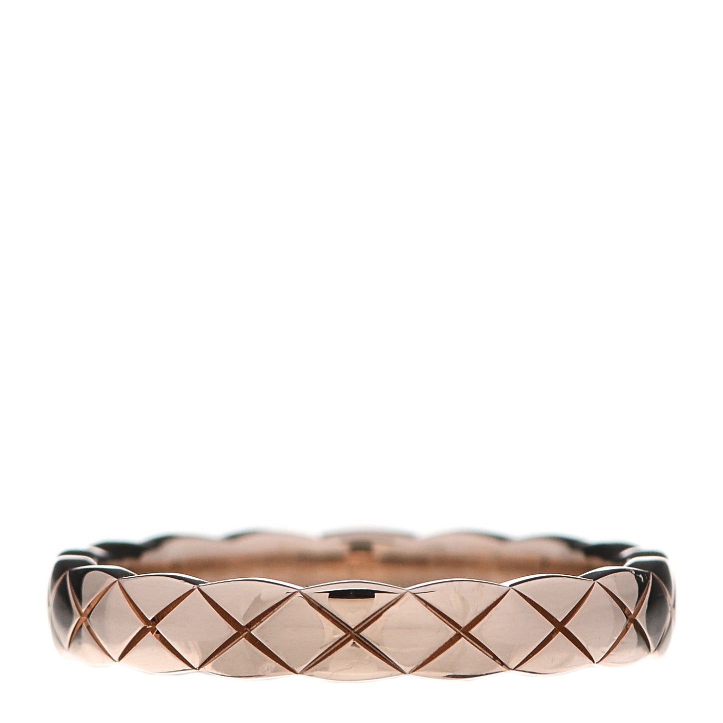 18K Beige Gold Mini Coco Crush Ring 52 6