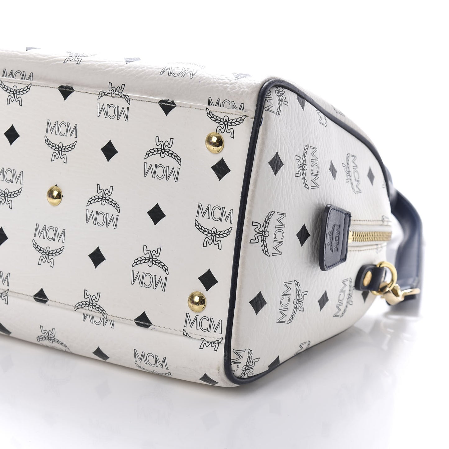 Visetos Boston Satchel White