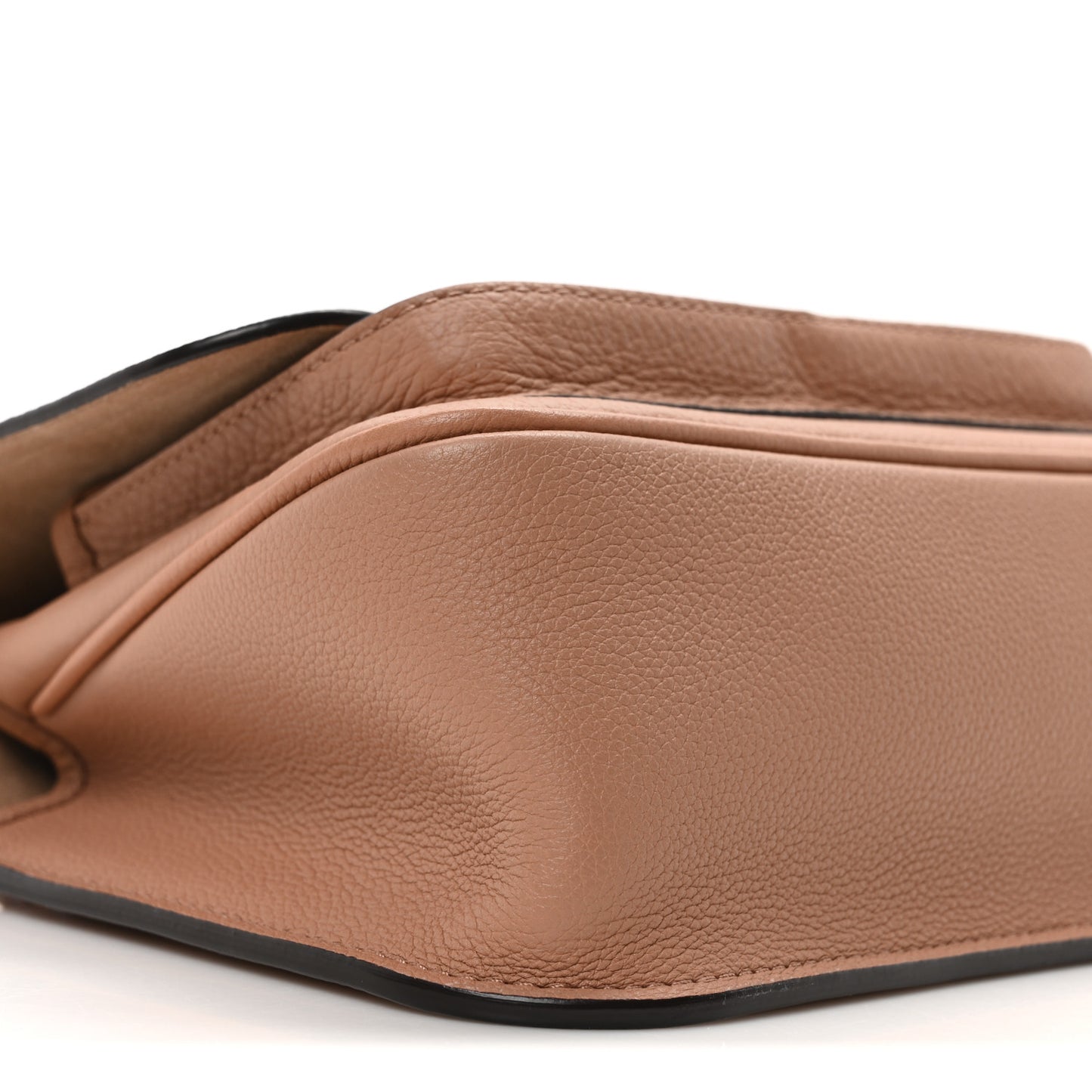 Grained Calfskin Lockme Chain Bag PM Rose Silk