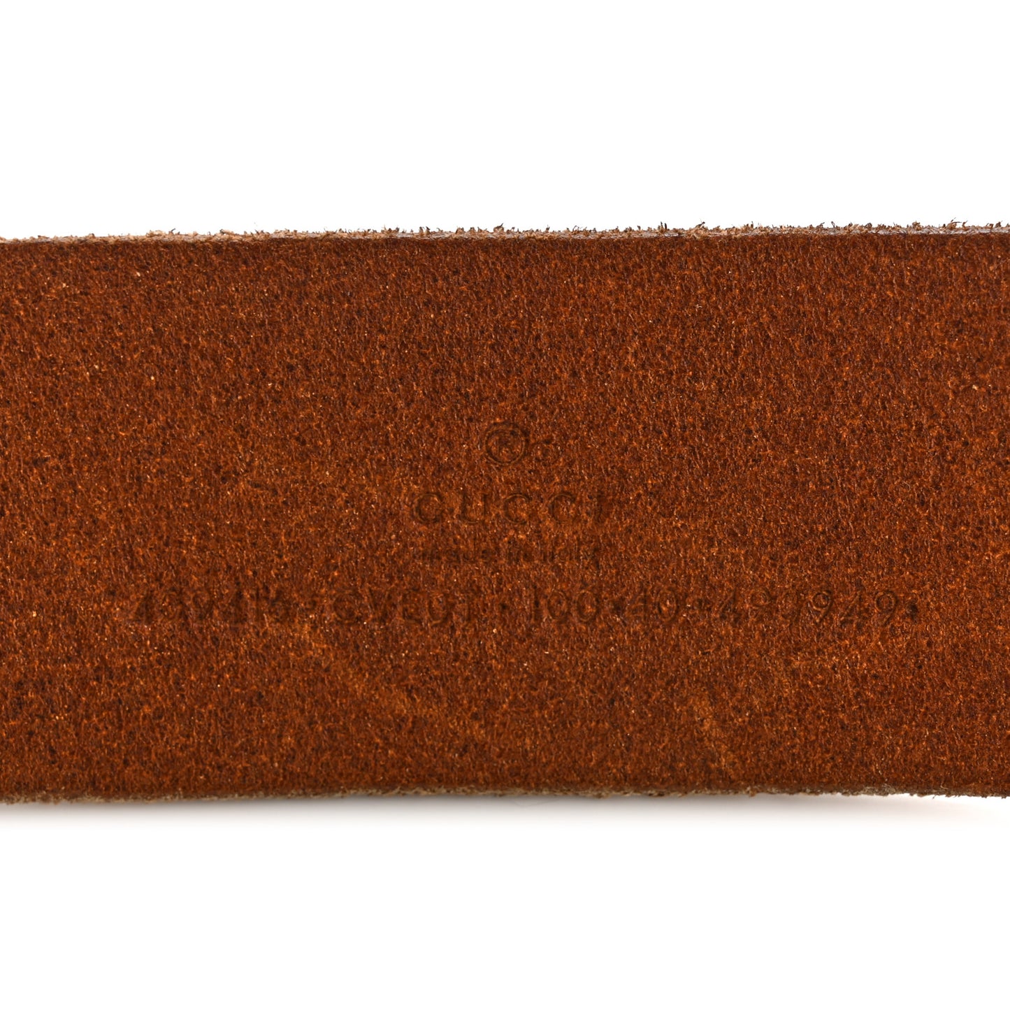 Faded Calfskin Double G 40mm Belt 100 40 Cuir
