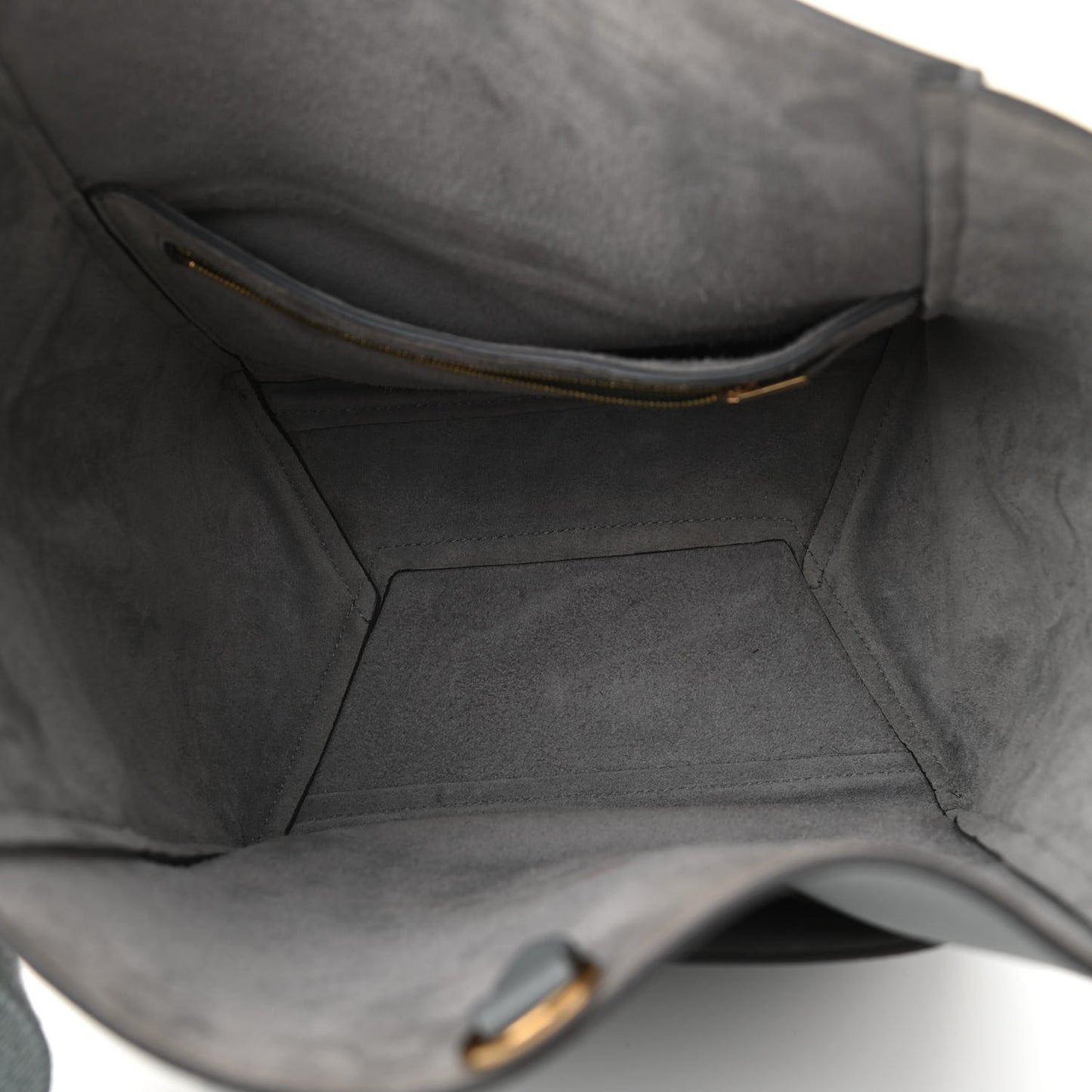 Soft Grained Calfskin Sangle Bucket Bag Storm