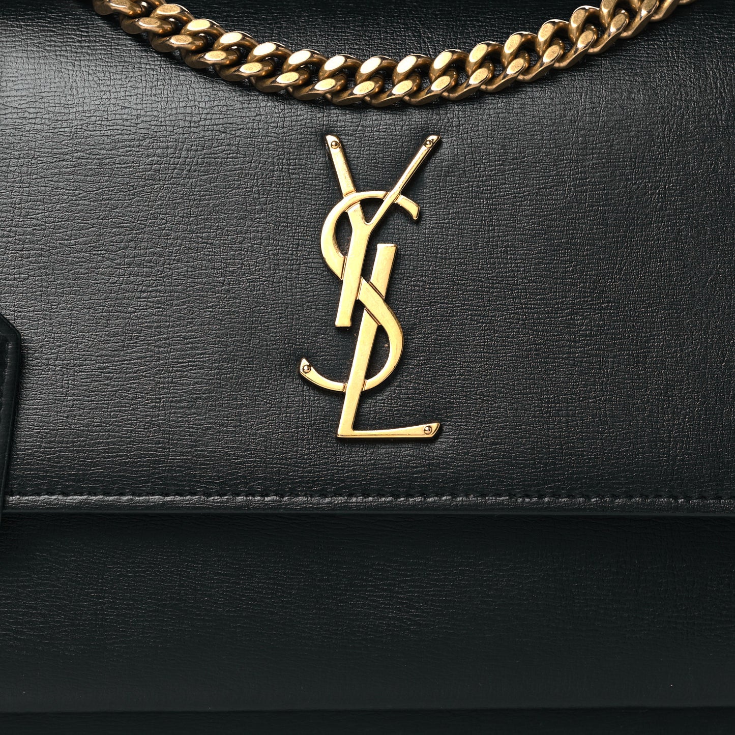 Calfskin Medium Monogram Sunset Black