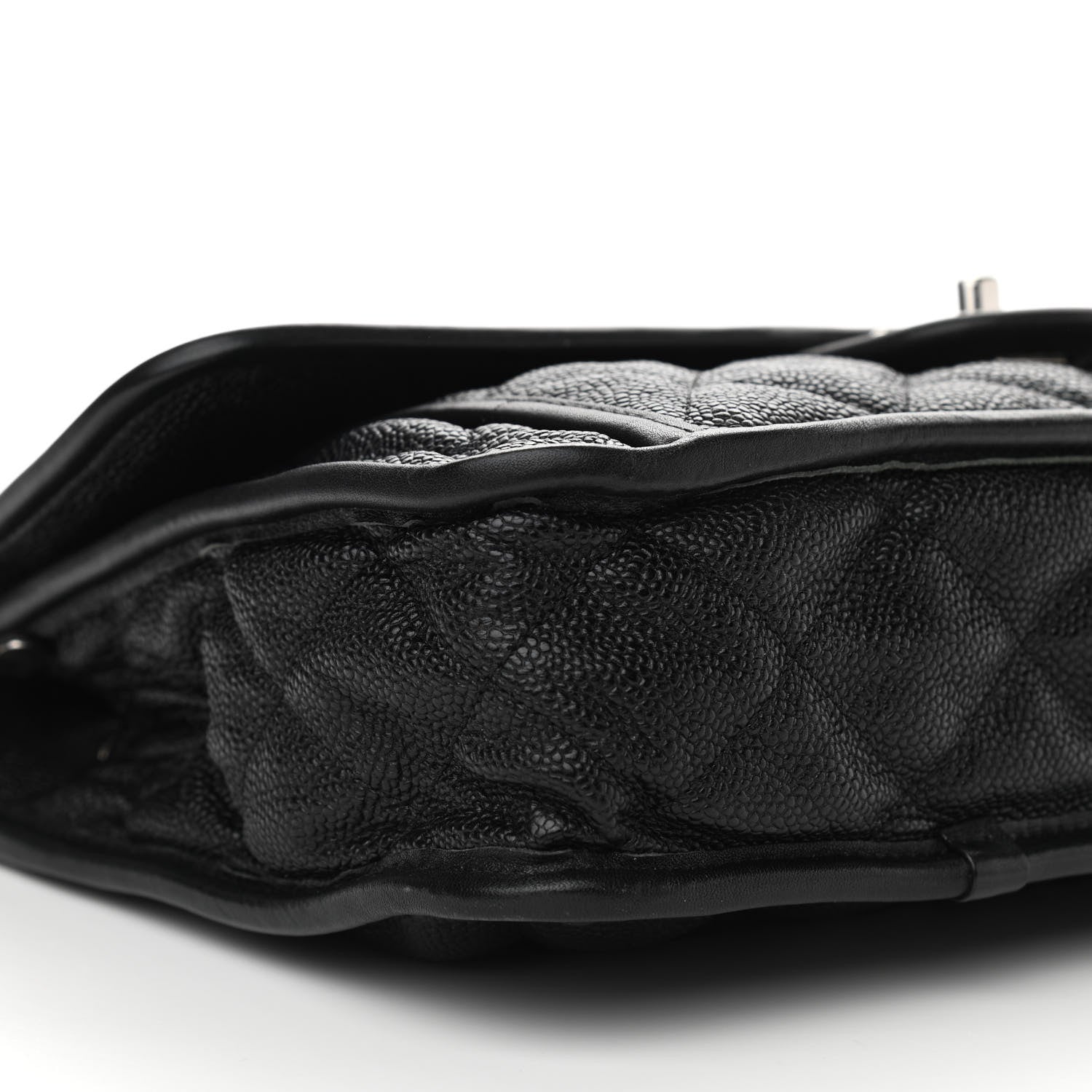 Chanel Caviar Quilted Large French Riviera Flap Black 9 of 13