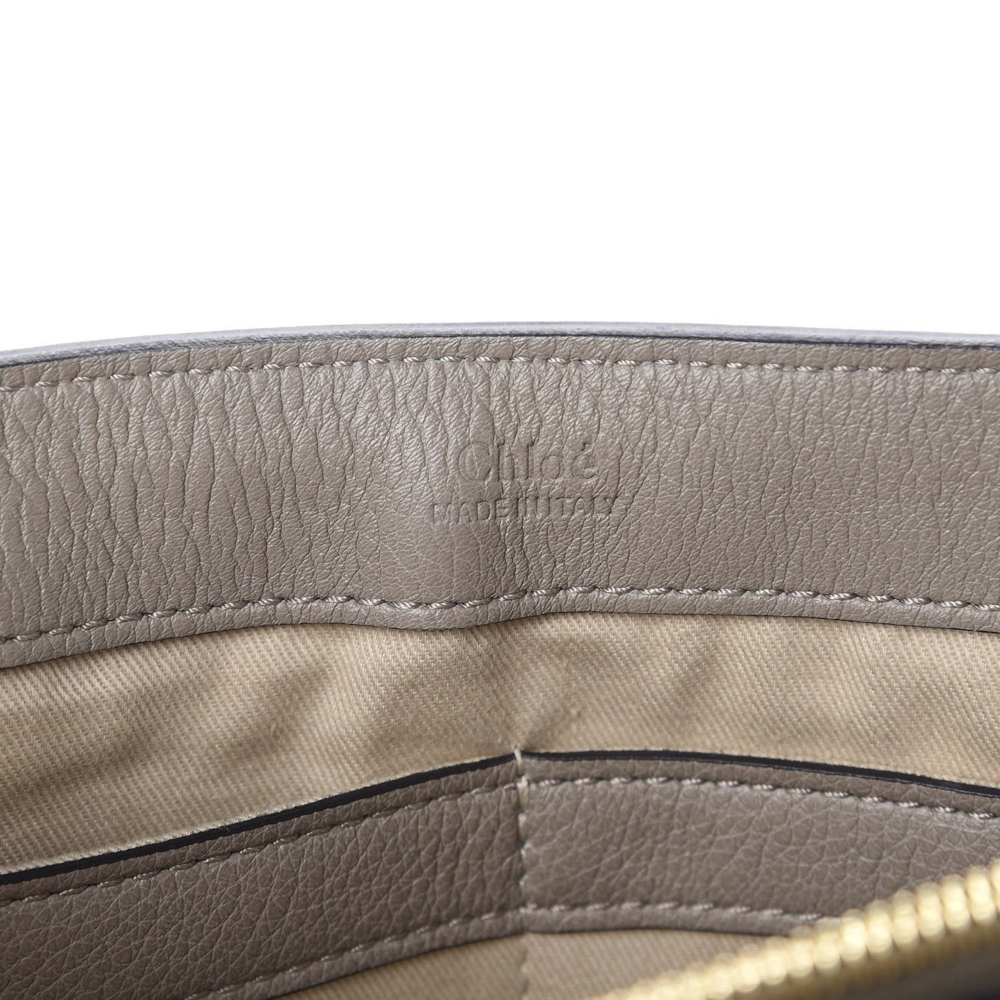 Calfskin Small Faye Day Shoulder Bag Motty Grey