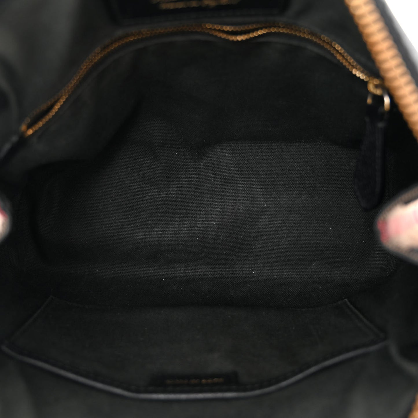 Soft Grain Calfskin House Check Small Helmsley Crossbody Black