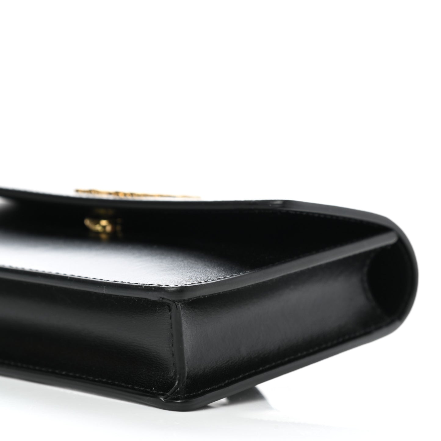 Calfskin Jitney Belt Bag Black