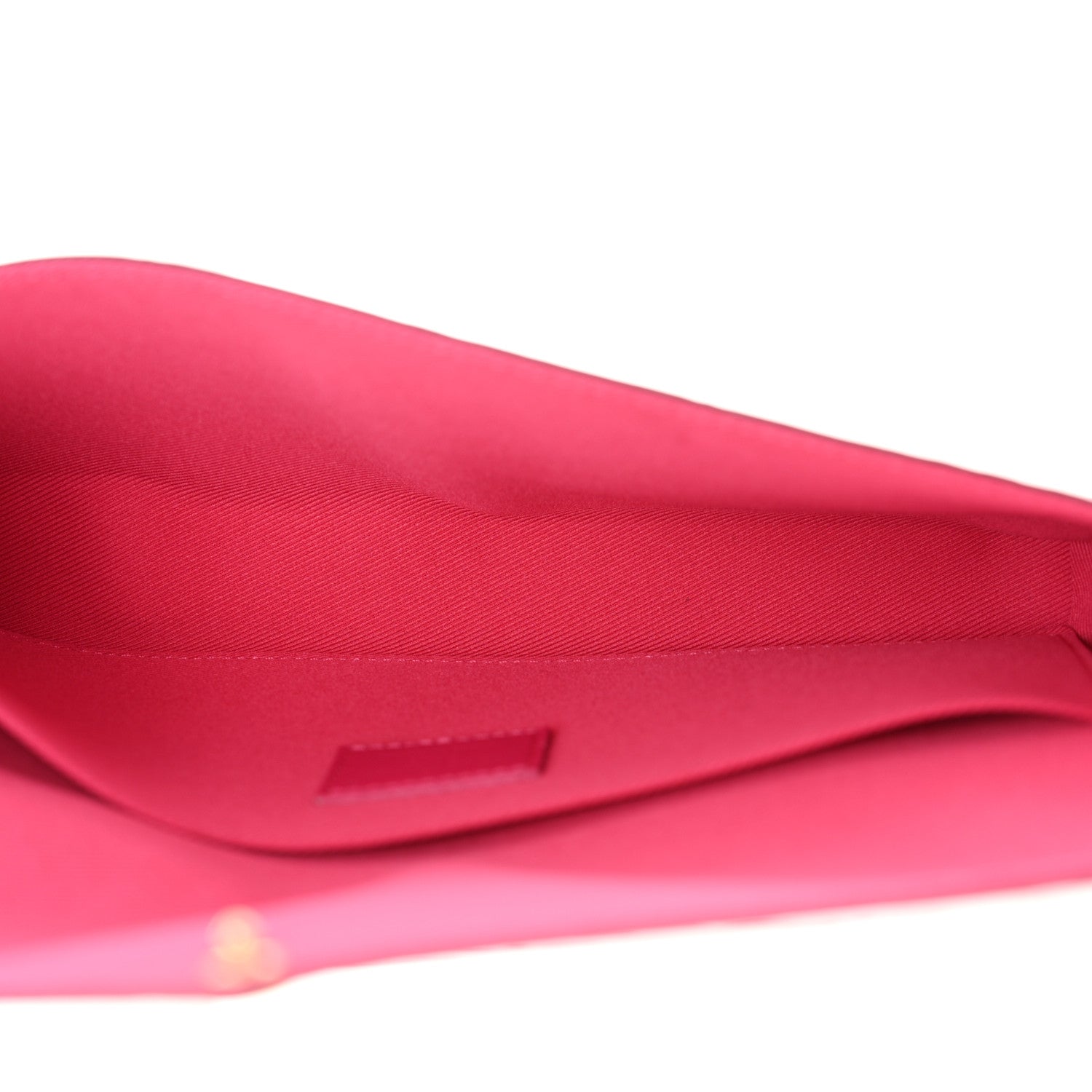 Louis Vuitton Vernis Valentine Pochette Felicie Chain Wallet Fuchsia 5 of 10