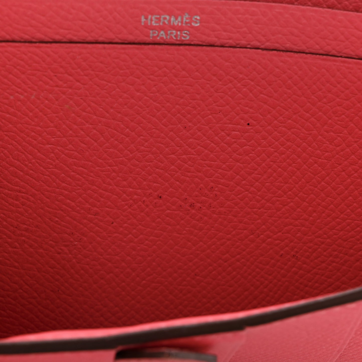 Epsom Bearn Gusset Wallet Rose Lipstick