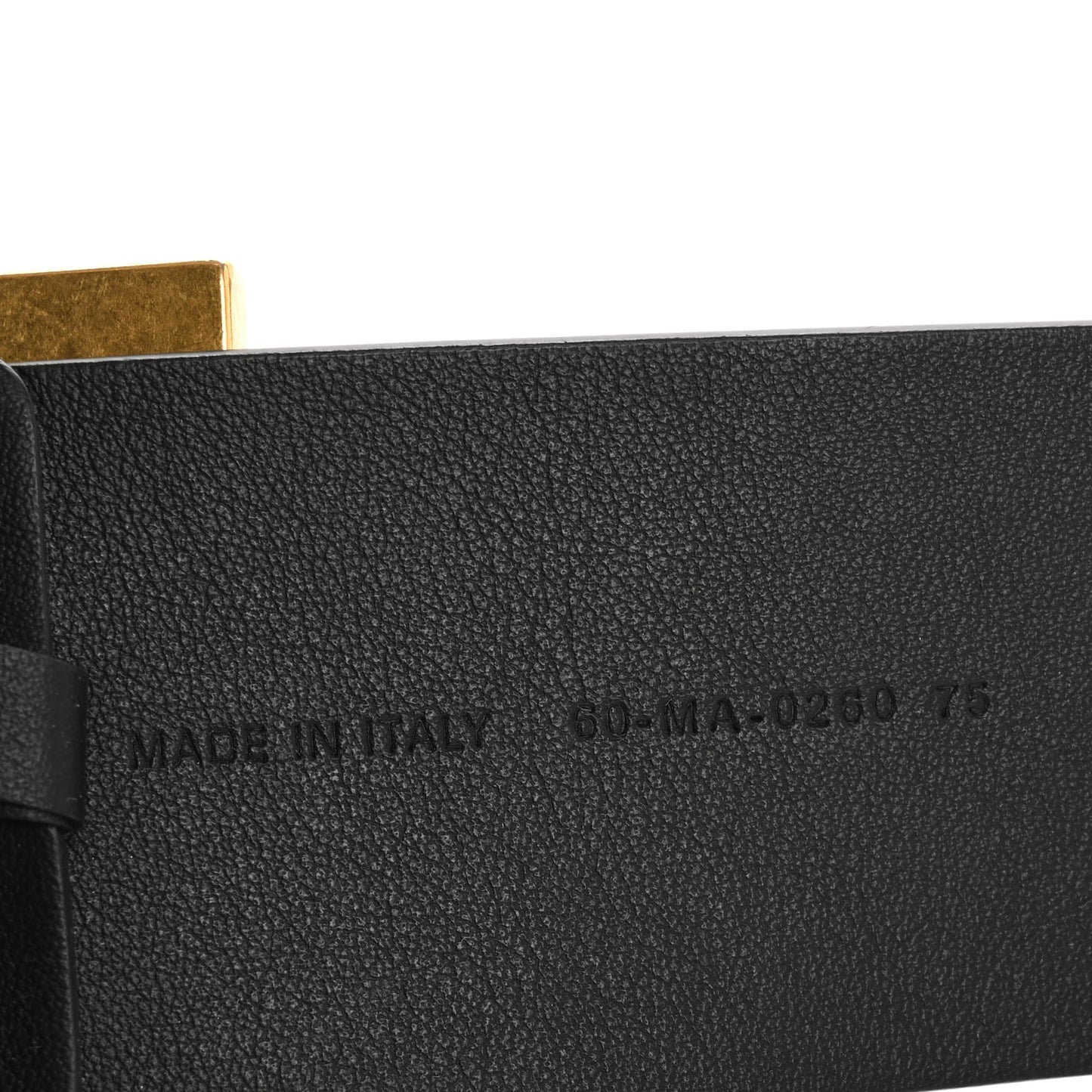 Calfskin Diorquake Belt 75 30 Black