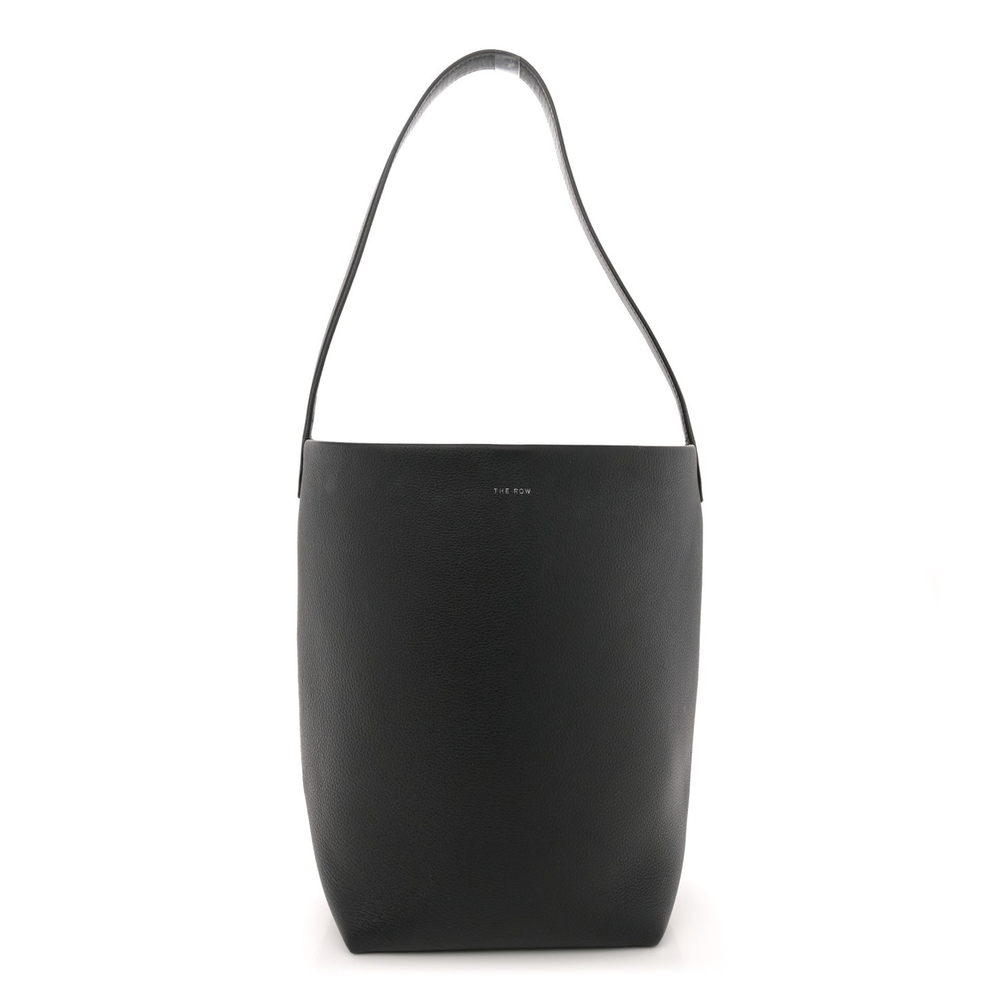 Grained Calfskin Medium N/S Park Tote Black
