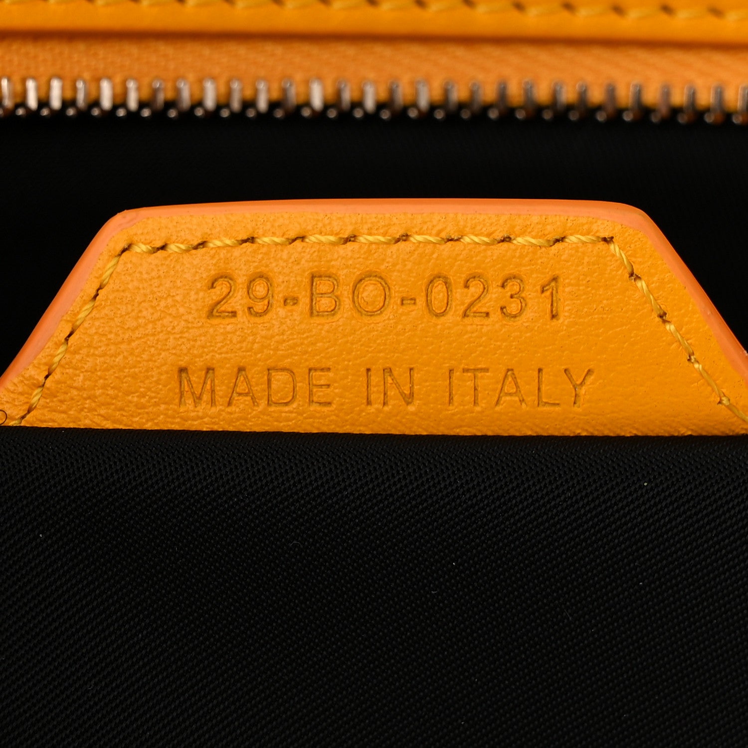 Christian Dior Calfskin Perforated Oblique Galaxy Marsupio World Tour Pelle Sling Yellow White 7 of 10