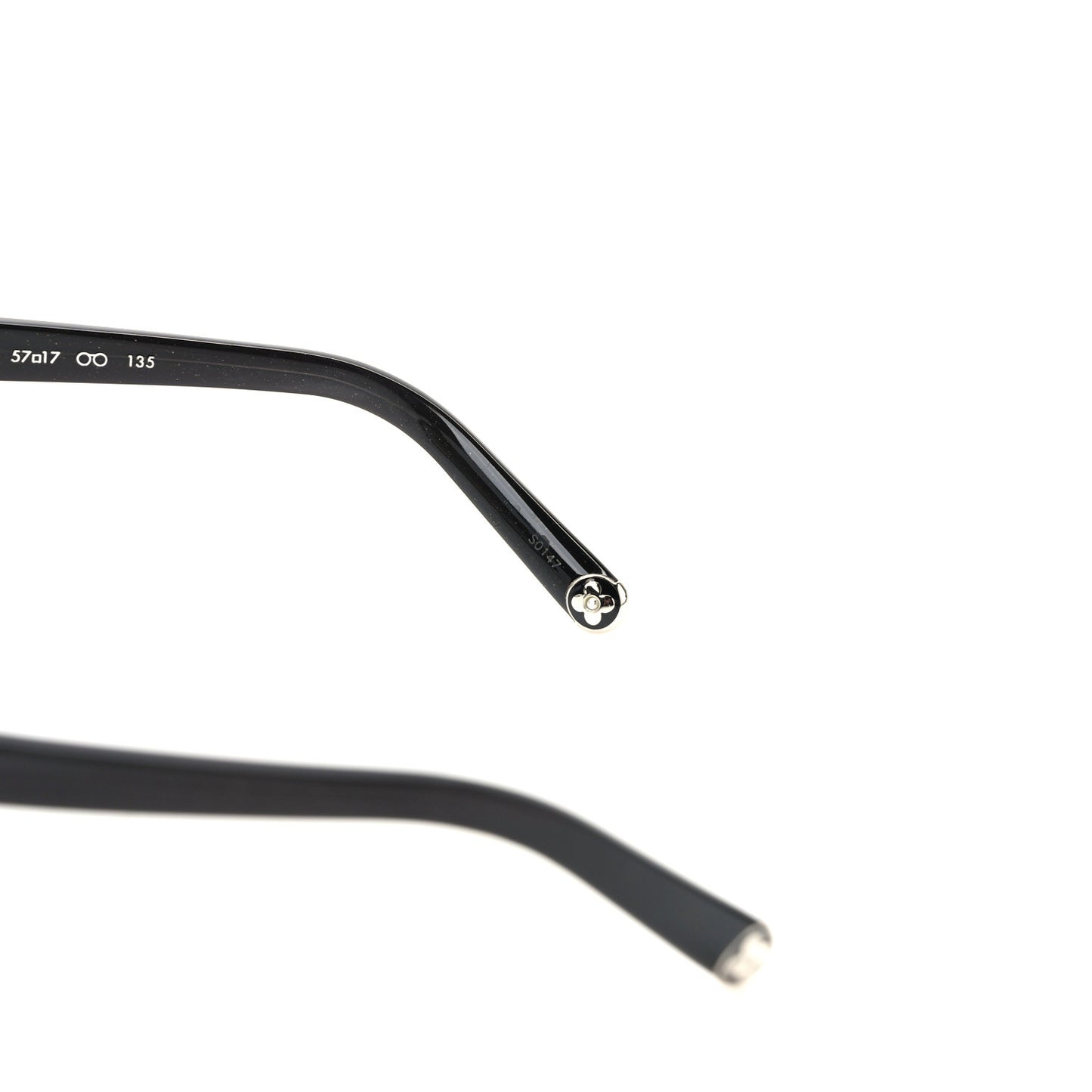 Acetate Hortensia Sunglasses Z0485W Black Glitter