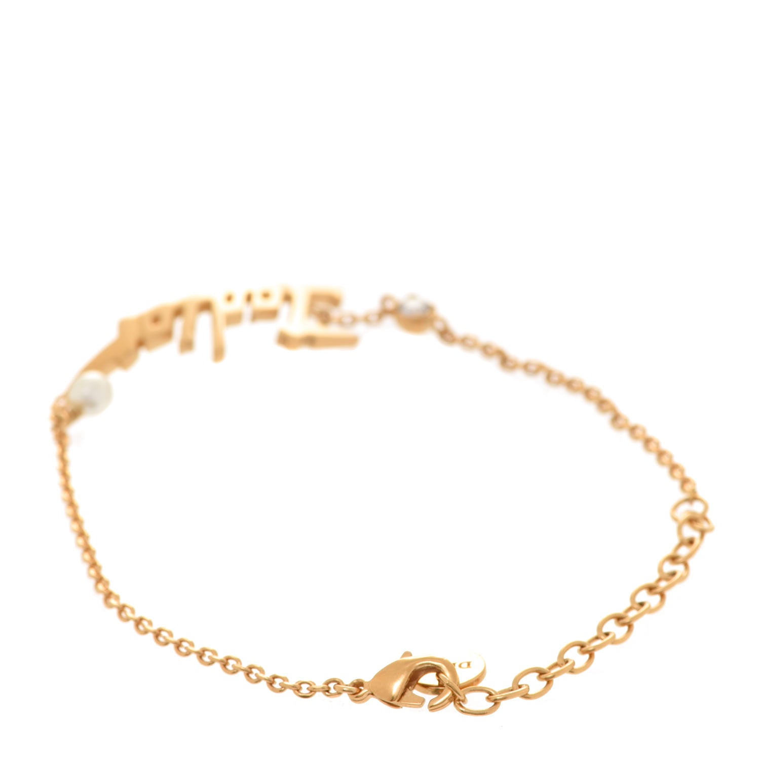 Christian Dior Metal J'Adior Chain Bracelet Gold 2 of 5