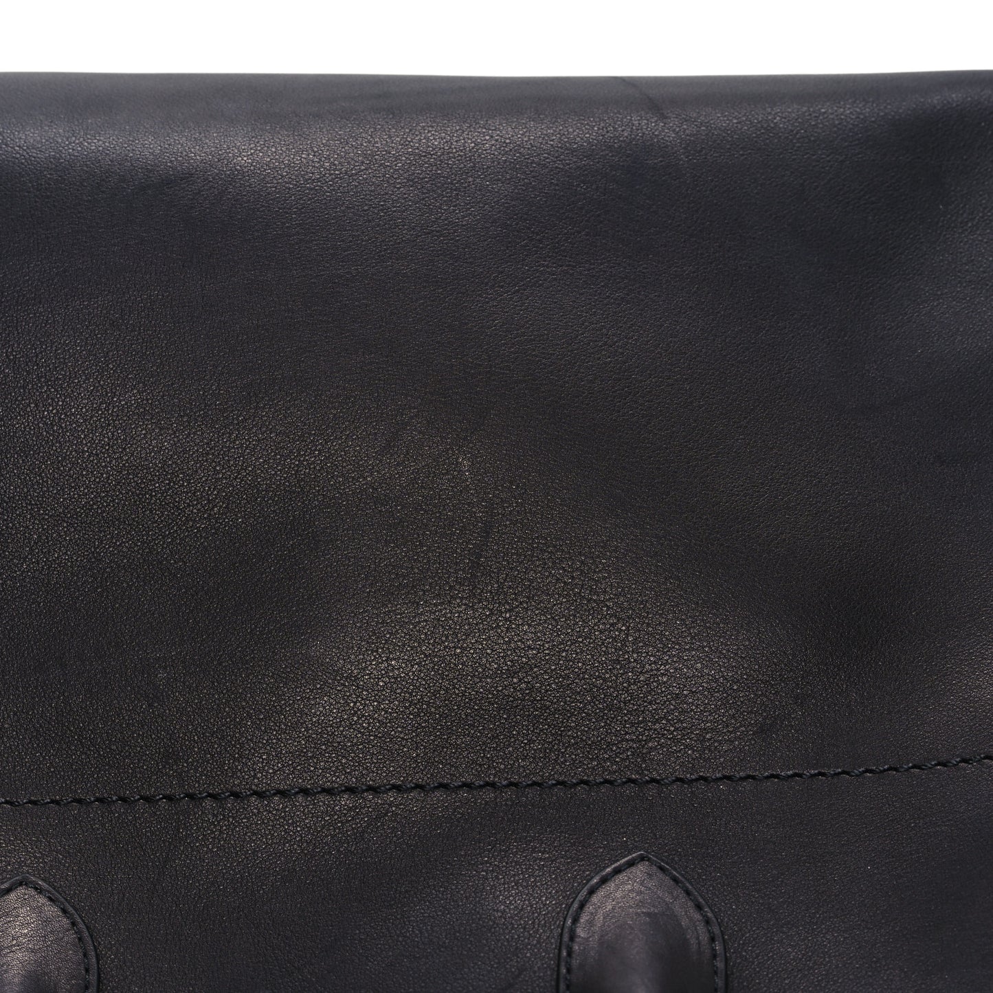 Polished Saddle Calfskin Soft Margaux 15 Black