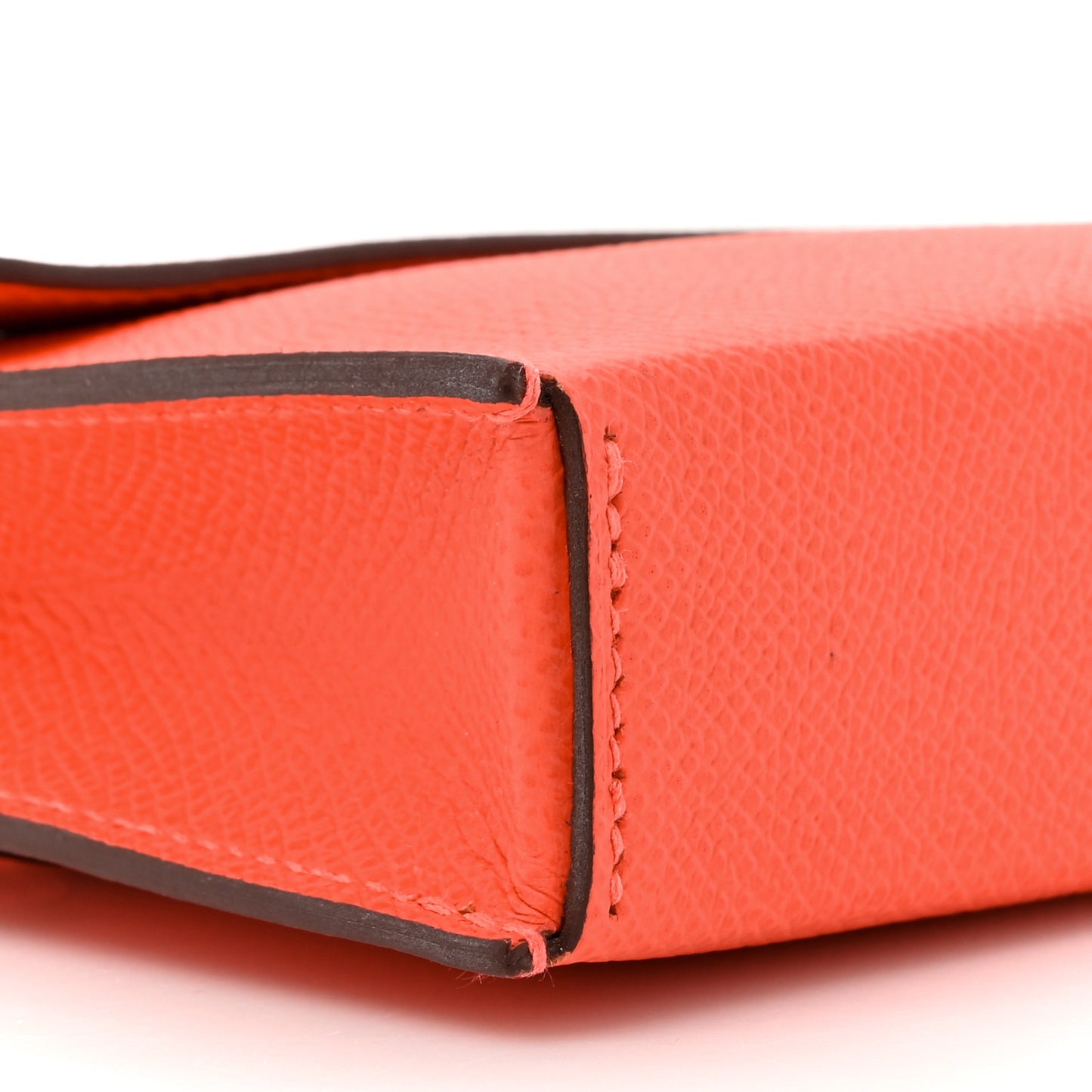 Epsom Hermesnap Wallet Orange Poppy