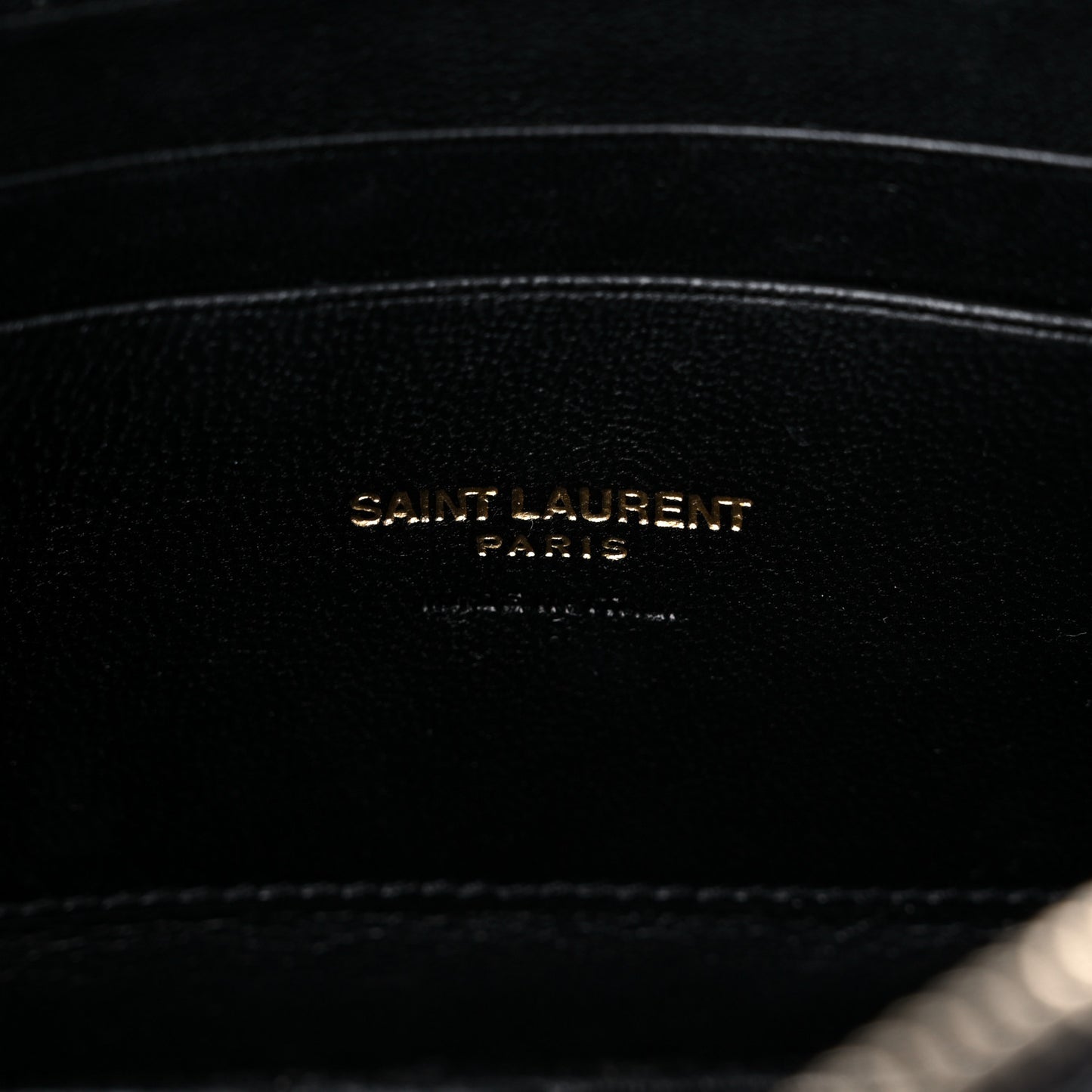 Grain De Poudre Matelasse Monogram Mini Lou Camera Bag Black