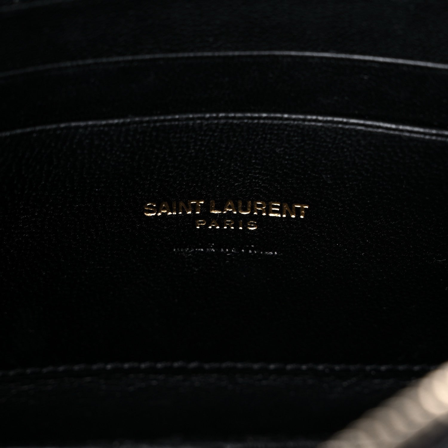 Saint Laurent Grain De Poudre Matelasse Monogram Mini Lou Camera Bag Black 6 of 12