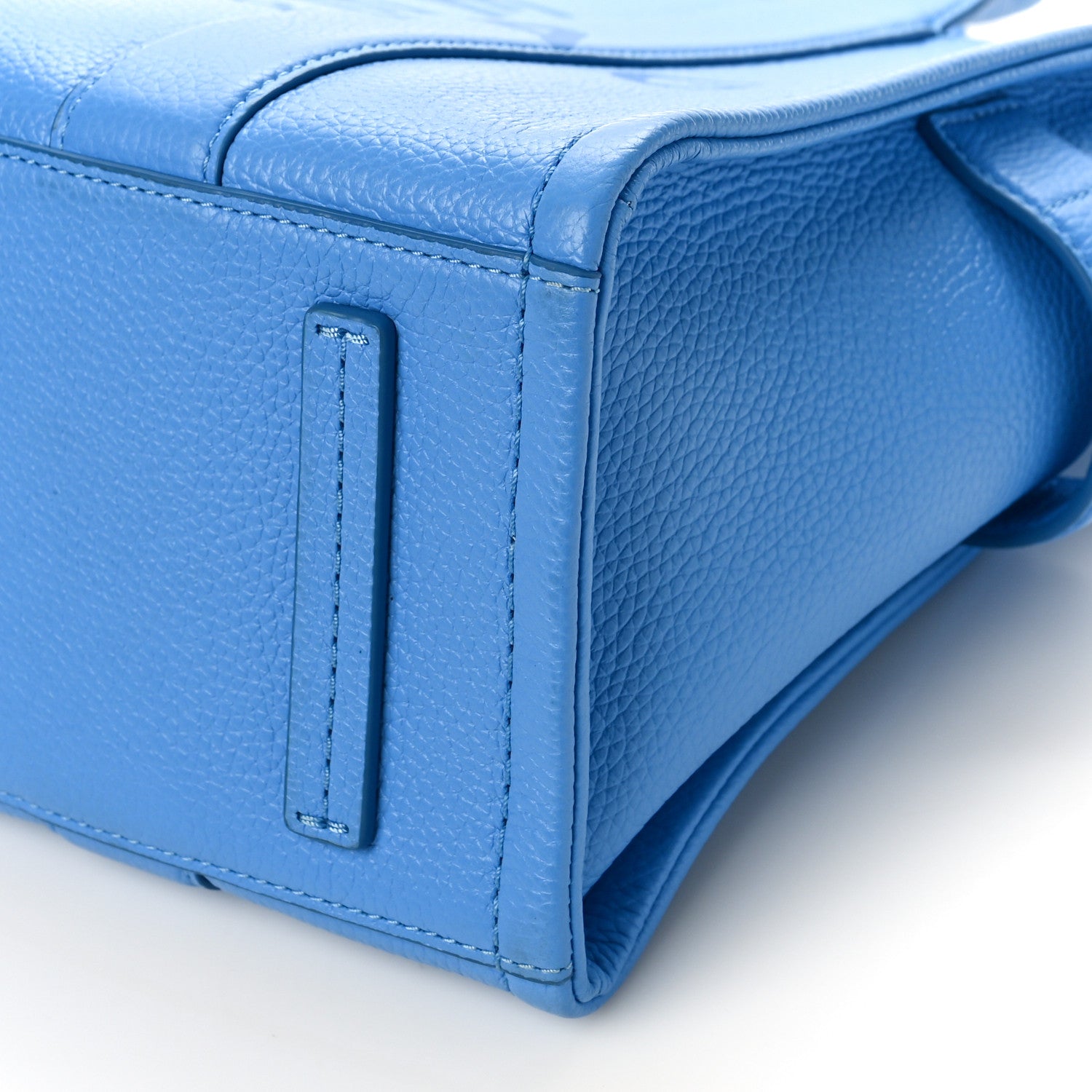 Marc Jacobs Grained Calfskin Medium The Tote Bag Spring Blue 8 of 8