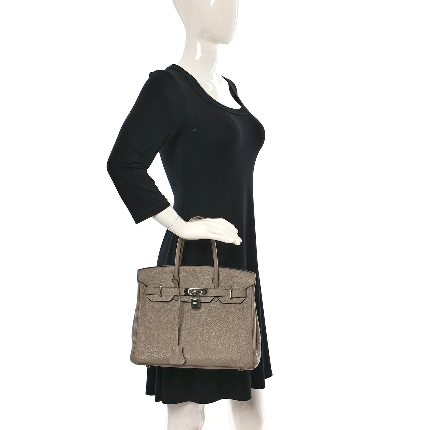 Togo Birkin 30 Gris Tourterelle