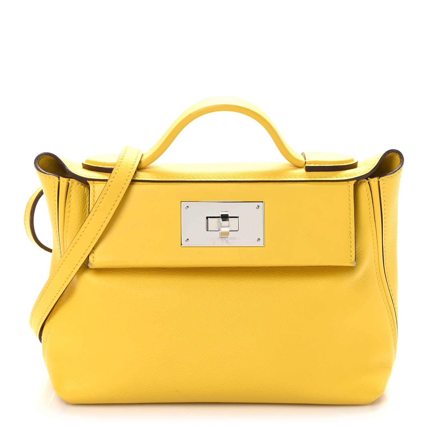 Hermes Evercolor Swift 24/24 21 Jaune Citron 1625886 – FASHIONPHILE