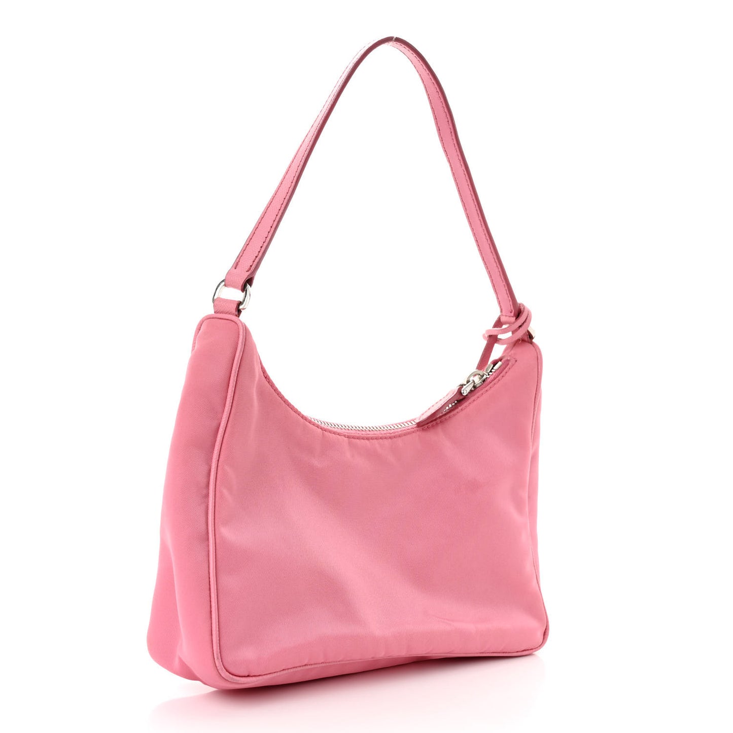 Re-Nylon Saffiano Mini Re-Edition 2005 Bag Rosa