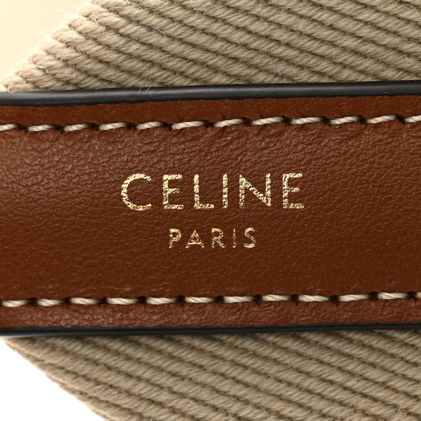 Jacquard Wool Logo Short Strap Beige White