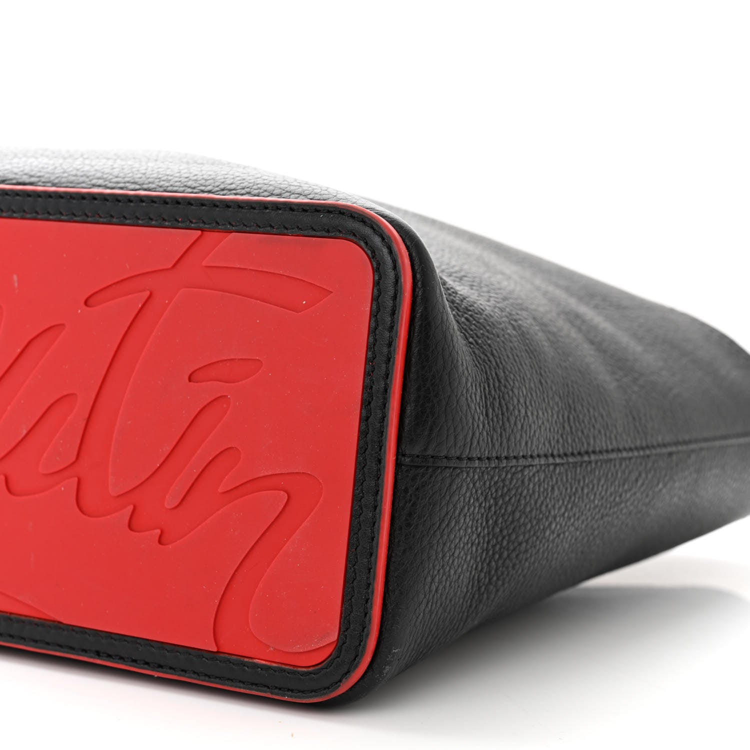 Christian Louboutin Calfskin Empire Spikes Small East West Cabata Tote Black 10 of 11