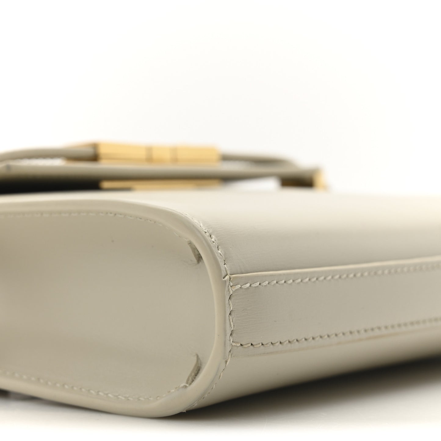 Smooth Calfskin Mini Manhattan Shoulder Bag Crema Soft