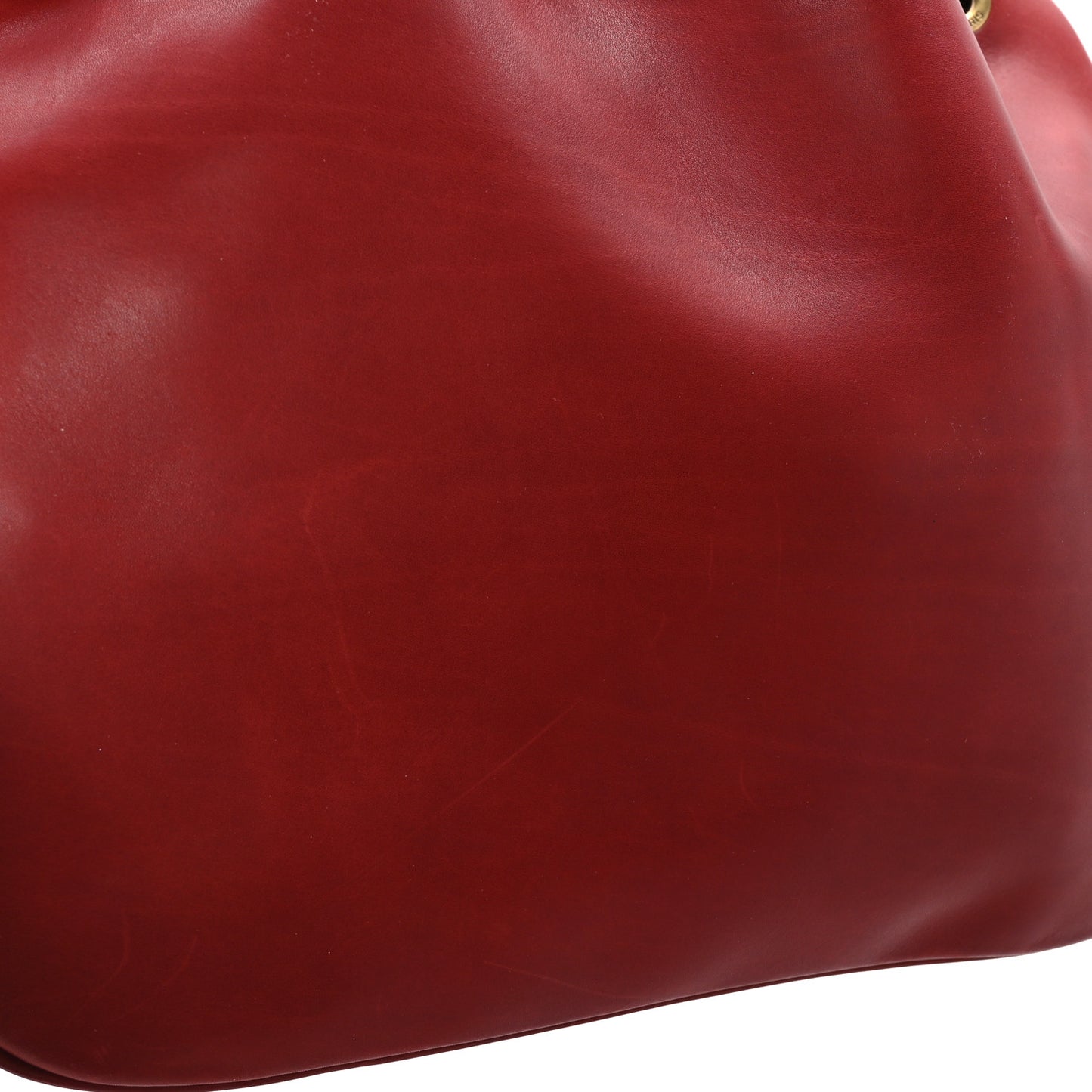 Calfskin Medium Paris VII Flat Hobo Red