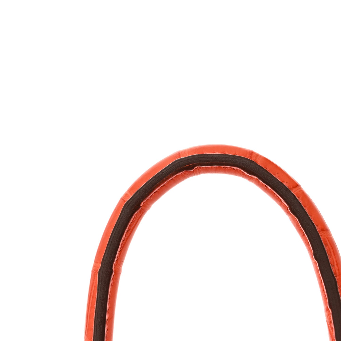 Matte Alligator Swift Verso Mini Touch Lindy 20 Capucine Orange Poppy
