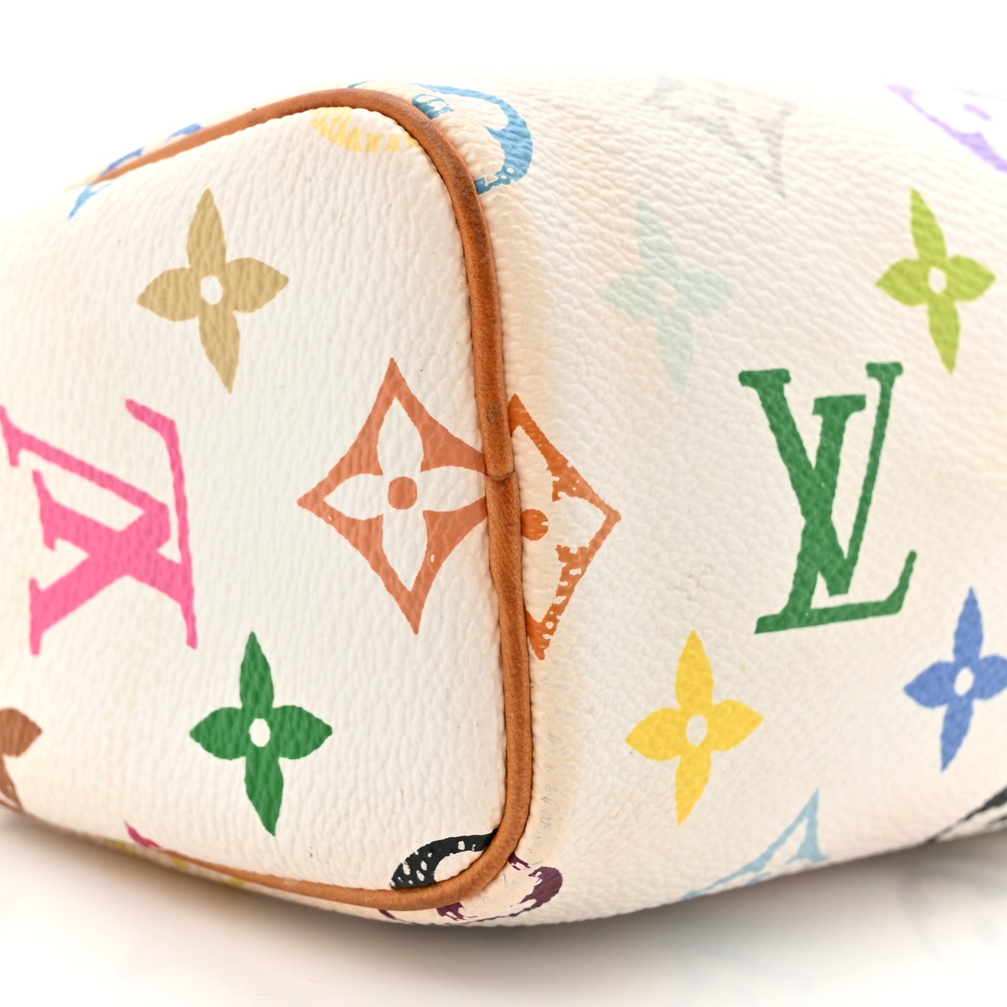 Monogram Multicolor Mini Sac HL Speedy White