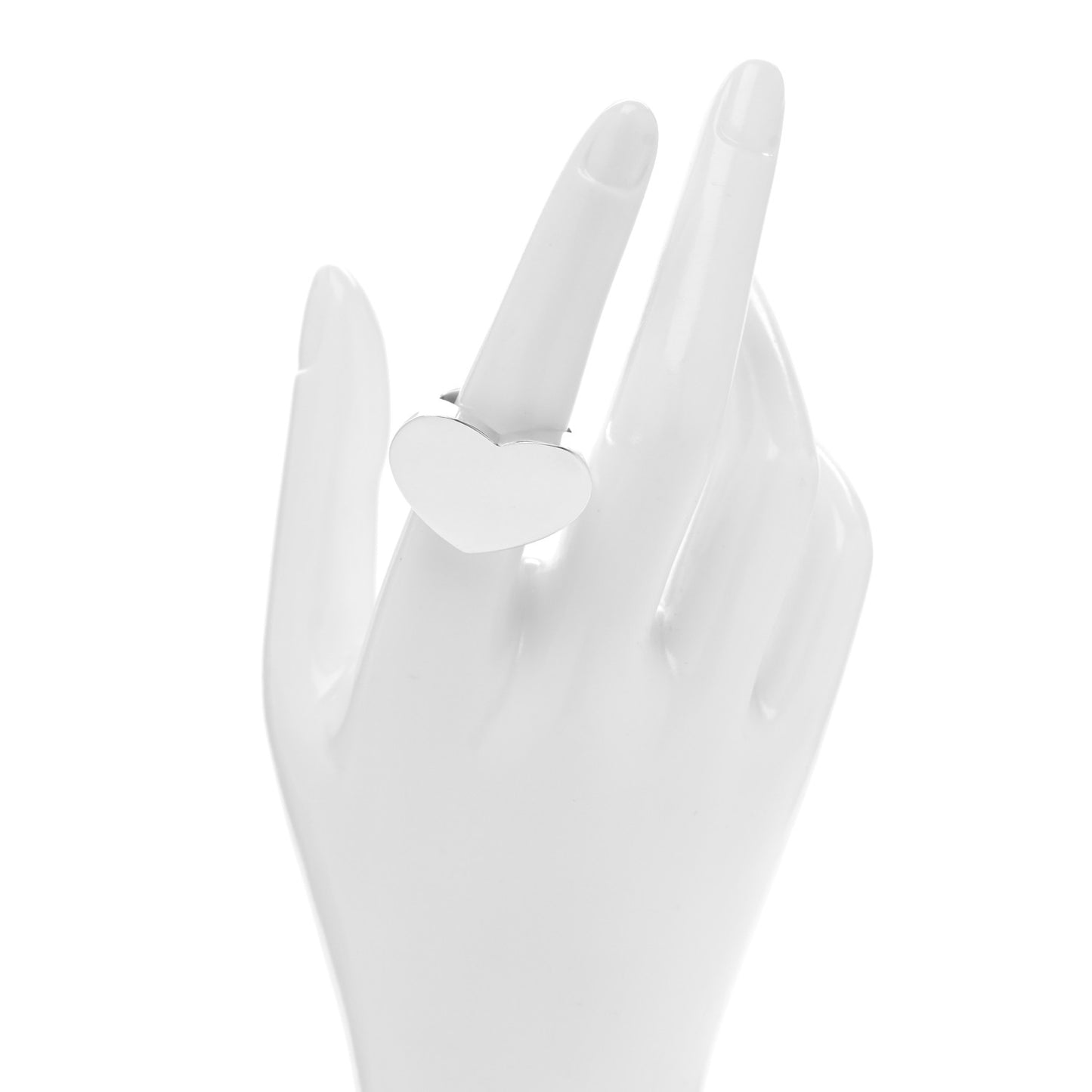 Sterling Silver Paloma Picasso Heart Signet Ring 57 8