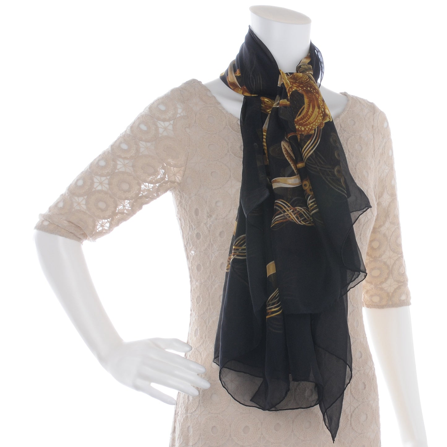 Silk Mousseline Alliances du Monde Shawl 140