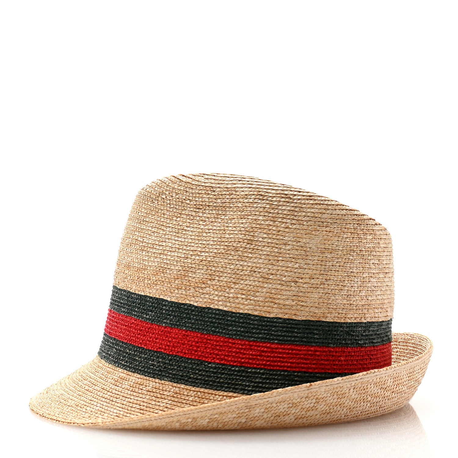 Gucci Abaca Straw Web Fedora Hat S 4 of 11