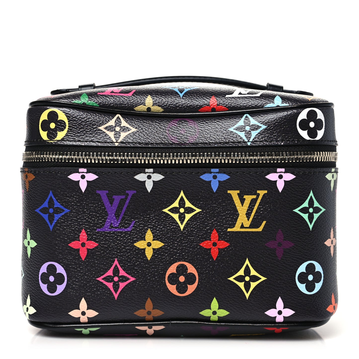 LV X TM Monogram Multicolor Nice Mini Black
