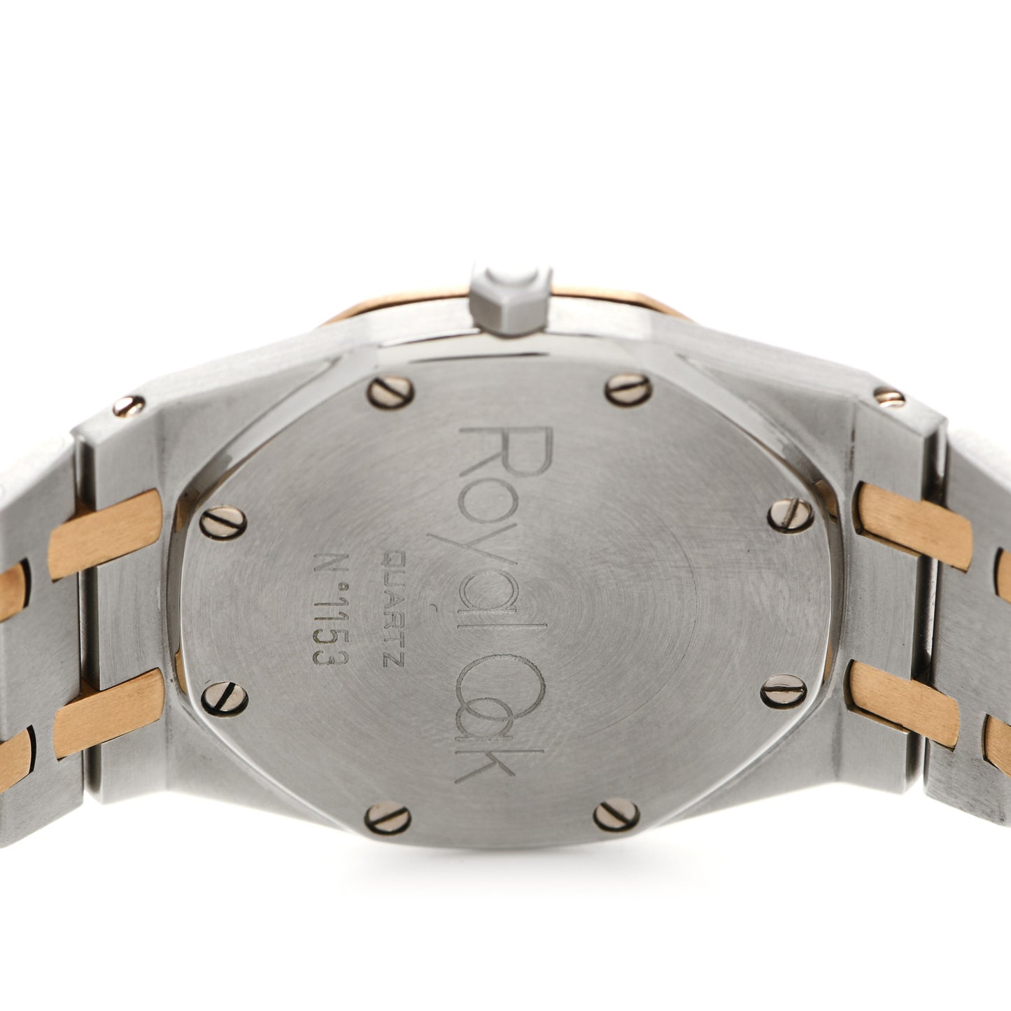 Stainless Steel 18K Yellow Gold 33mm Royal Oak Quartz Watch Grey 56175SA.OO.0789SA.01