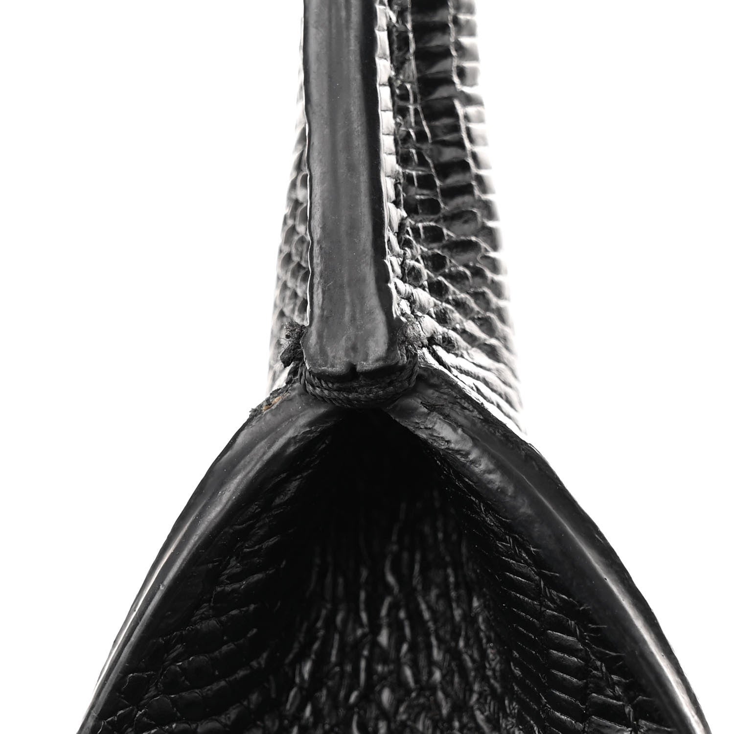 Givenchy Nappa Lizard Embossed Medium Easy Tote Black 12 of 17