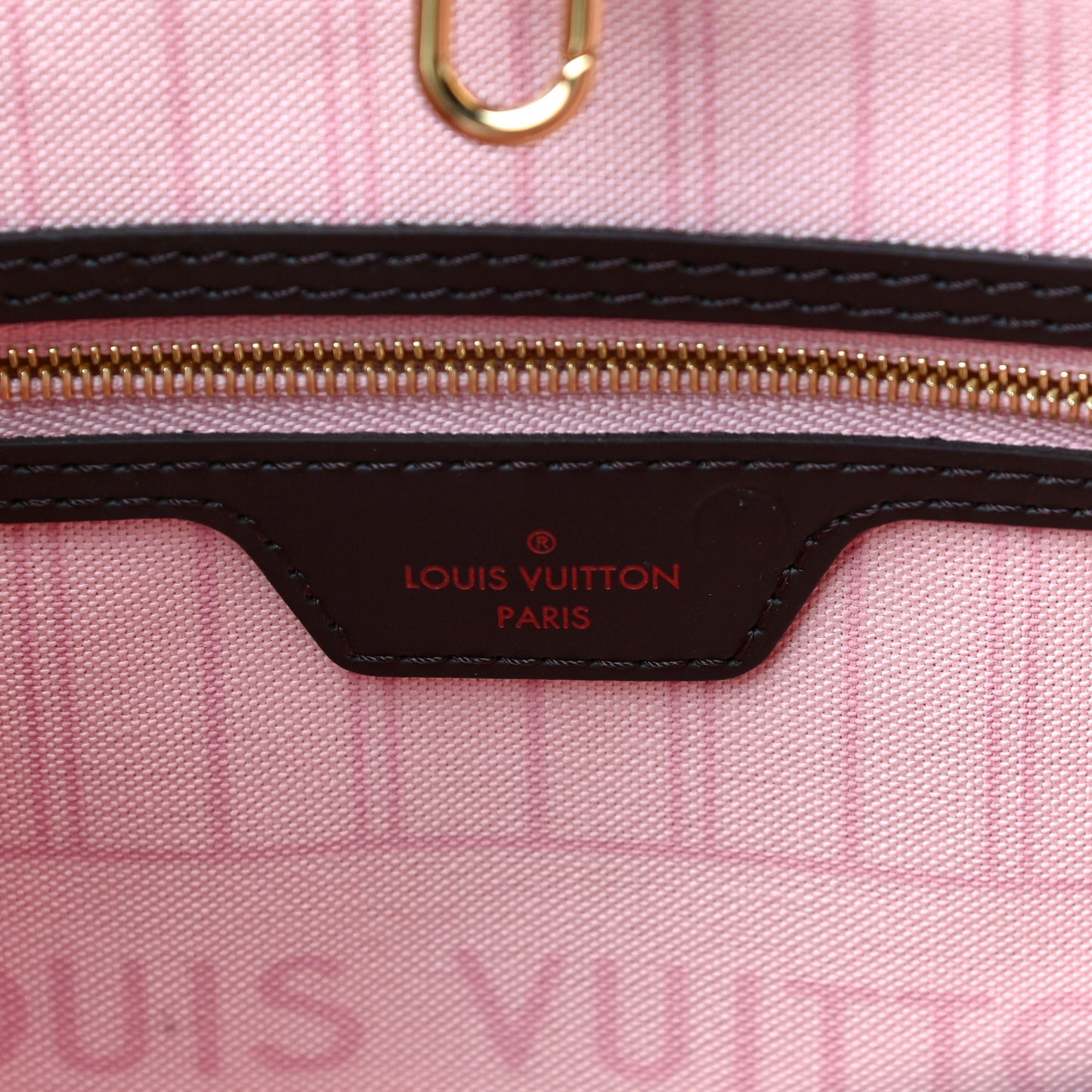 Damier Ebene Neo Neverfull MM Rose Ballerine
