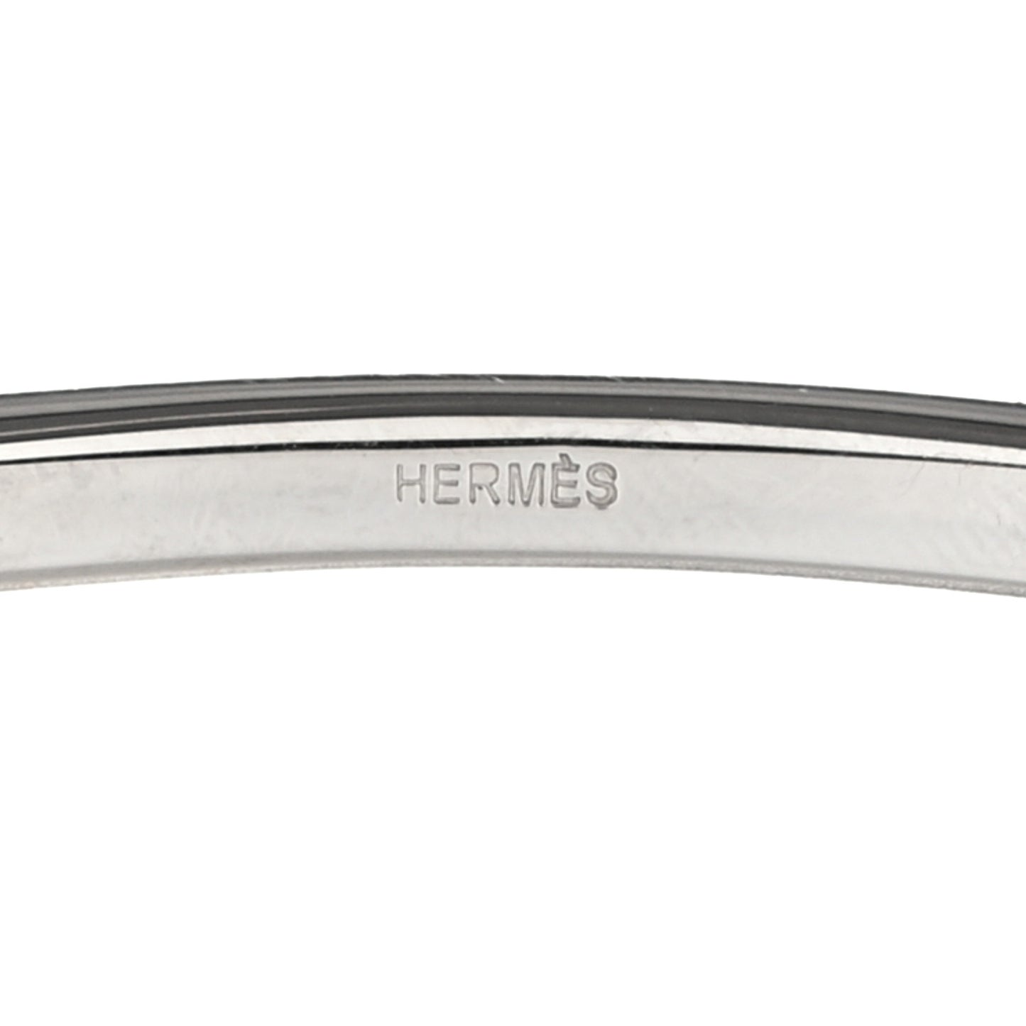 Polished Palladium 32mm H Belt Buckle Silver