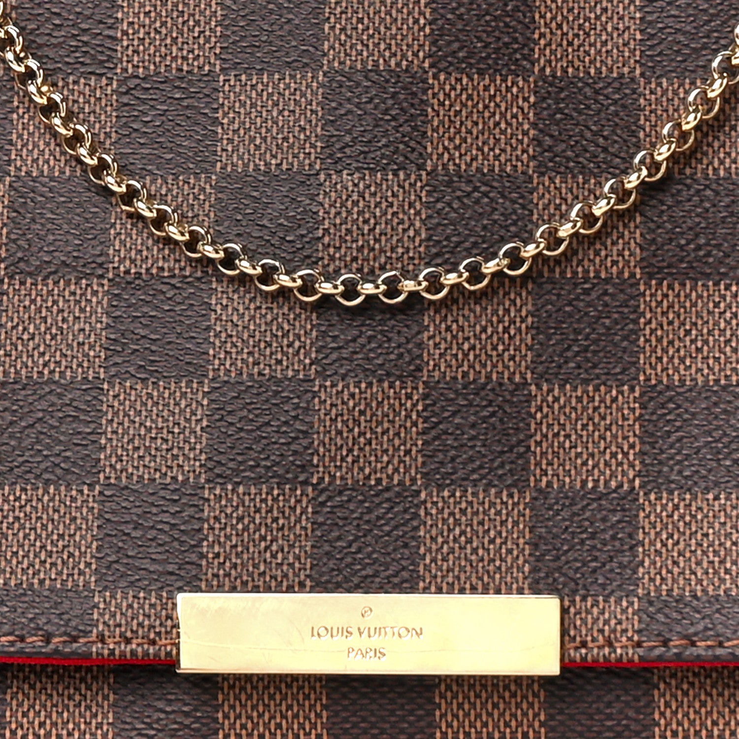 Louis Vuitton Damier Ebene Favorite MM 9 of 12