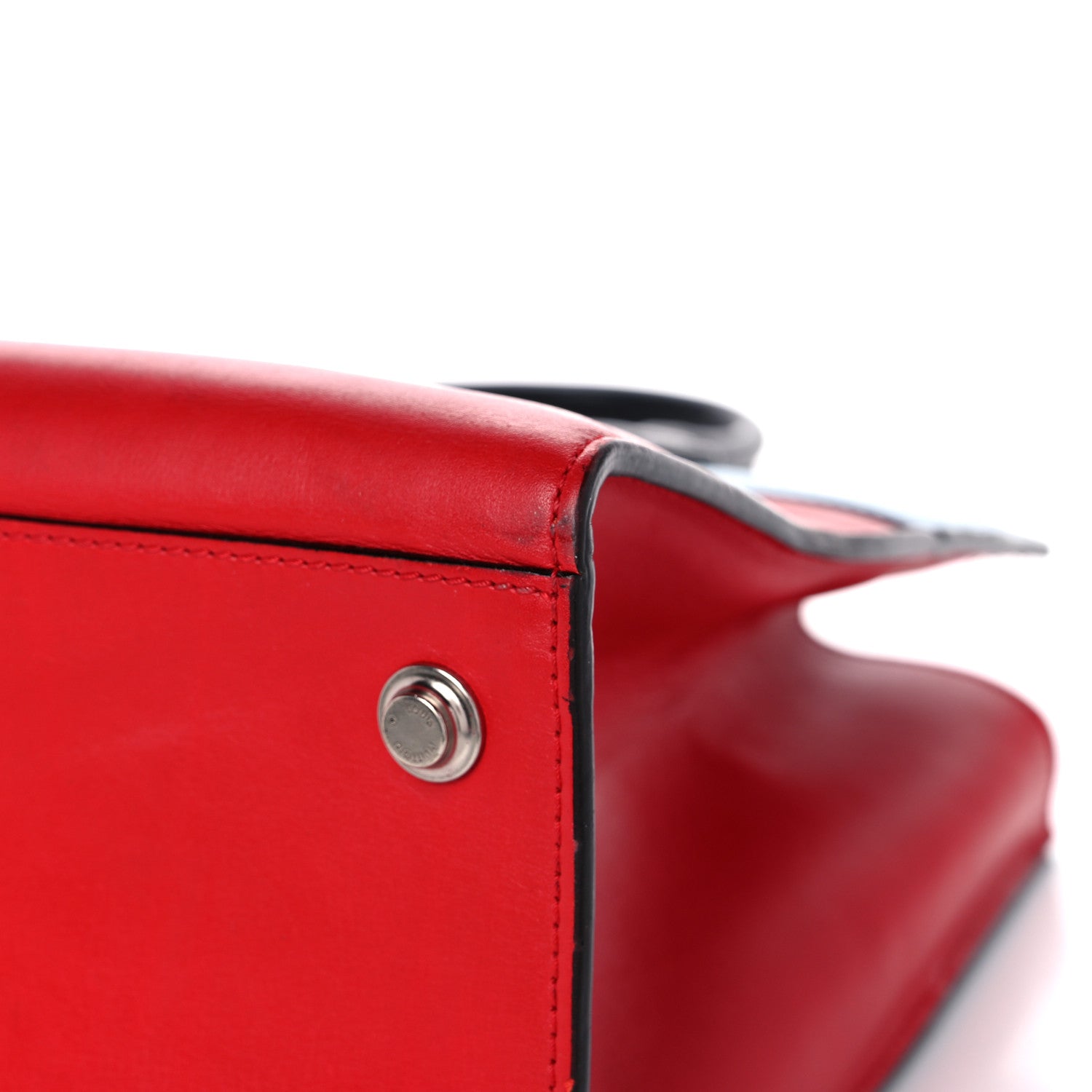 Louis Vuitton Calfskin City Steamer MM Rouge Blue 8 of 22