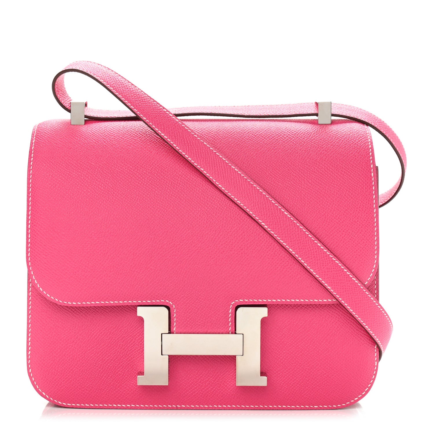 Hermes Epsom Constance 24 Rose Tyrien 1 of 9