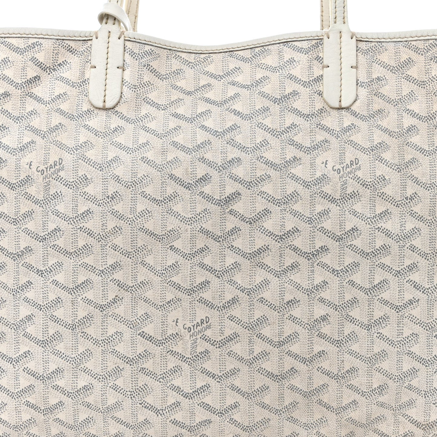 Goyardine Saint Louis PM White