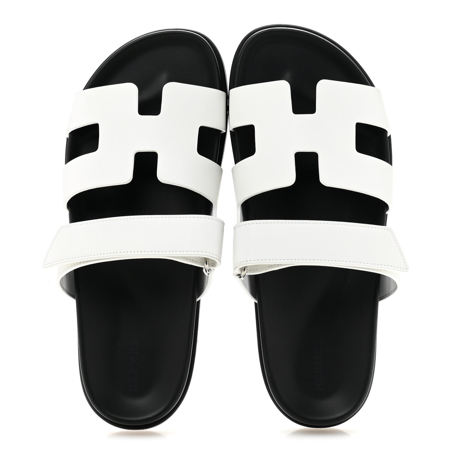 Calfskin Womens Chypre Sandals 41 White
